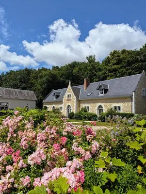 Jardin de l'établissement Chateau des portes de Chenonceau