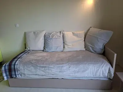 Un ou plusieurs lits dans un hébergement de l'établissement Fully equipped Poussin 12 cottage