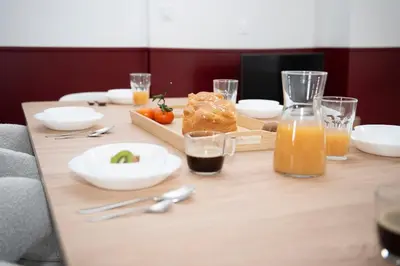 Nourriture dans l'appartement ou à proximité