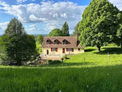 Paysage naturel près de la maison de vacances