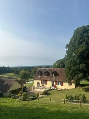 Paysage naturel près de la maison de vacances