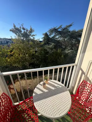 Balcon ou terrasse dans l'établissement Studio cœur de ville