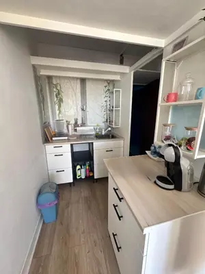 Cuisine ou kitchenette dans l'établissement Studio cœur de ville