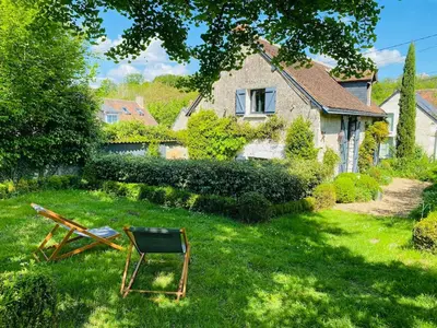 Jardin de l'établissement Peter House between Amboise and Chaumont-sur-Loire