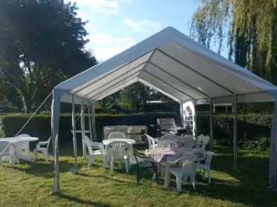 Plan de l'établissement Mobil Home Familial avec Terrasse - 4 Pers. - API-1-52-1731