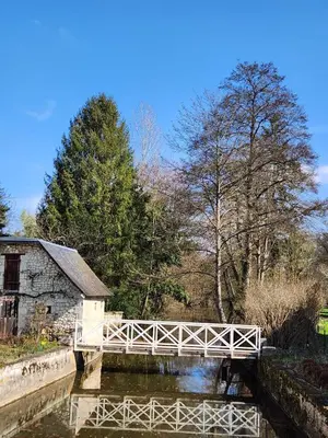 Paysage naturel près de la maison de vacances