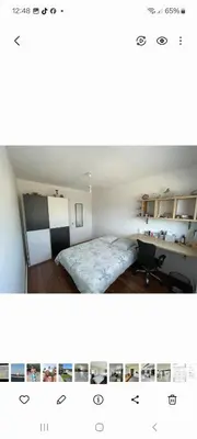 Coin salon dans l'établissement Maison proche circuit 24h00 Le Mans