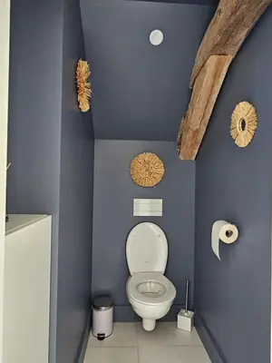 Salle de bains dans l'établissement La Petite Mésange