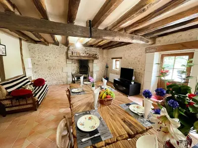 Boissons dans l'établissement Maison de campagne, charme Touraine - pers. - FR-1-381-649