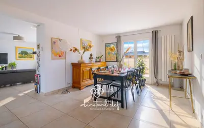 Plan de l'établissement Maison lumineuse, jardin & parking - 24H du Mans