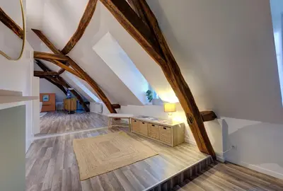 Plan de l'établissement Magnifique loft au pied du tram - Wifi - Bureau