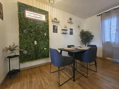 Plan de l'établissement Le 7e art - 2 * home cinéma * centre-ville * Netflix