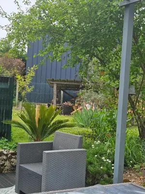 Jardin de l'établissement Maison du bonheur