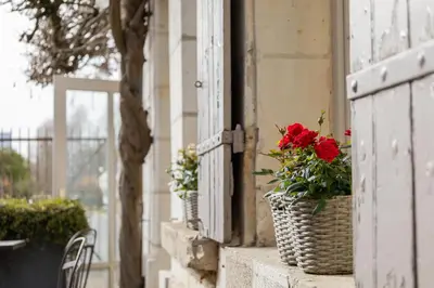 Jardin de l'établissement Le clos aux roses