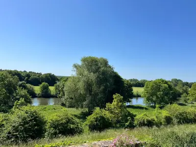 Paysage naturel près de la maison de vacances