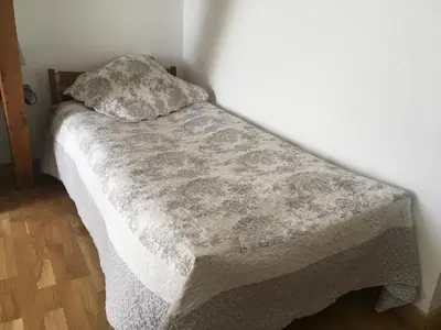 Un ou plusieurs lits dans un hébergement de l'établissement La Huberdière