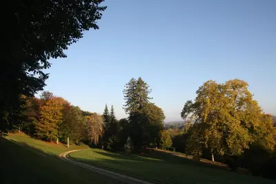 Paysage naturel près de la maison de vacances
