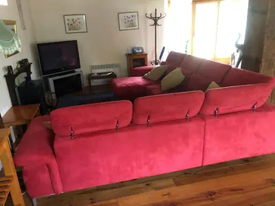 Coin salon dans l'établissement Rose