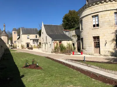 Jardin de l'établissement Domaine Plessis Gallu - vacation cottage rental