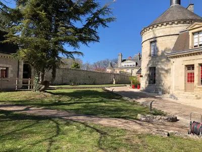 Jardin de l'établissement Domaine Plessis Gallu - vacation cottage rental