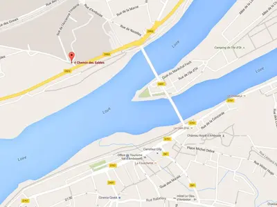Plan de l'établissement L'AEROGARE Amboise
