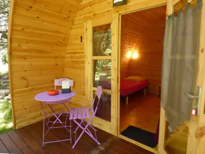 Plan de l'établissement La Rossignolerie - POD Cabanes des châteaux
