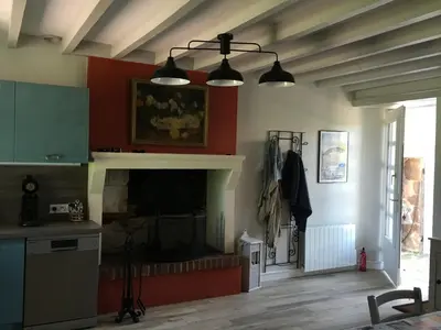Cuisine ou kitchenette dans l'établissement Fleur House