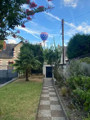 Jardin de l'établissement Les Rives du Cher - Chambres d'hôtes