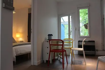 Un ou plusieurs lits dans un hébergement de l'établissement La Garzette