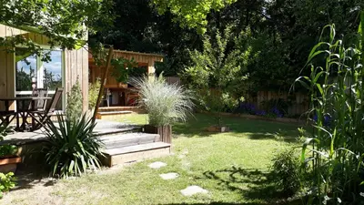 Jardin de l'établissement Gîte de la Rotterie