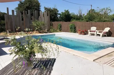 Piscine de l'établissement Holiday Home in Loire near Castles and Nature ou située à proximité