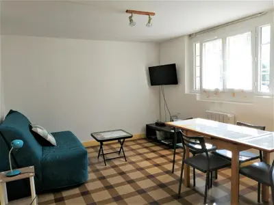 Télévision ou salle de divertissement dans l'établissement Appartement Bel Etre Langeais