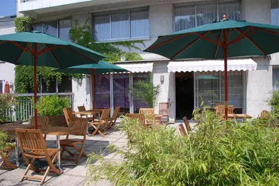 Jardin de l'établissement Cit'Hotel Criden