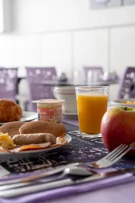 Nourriture dans l'hôtel ou à proximité