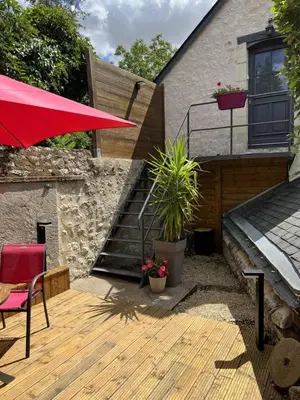 Jardin de l'établissement Gîtes et Chambres des Coteaux