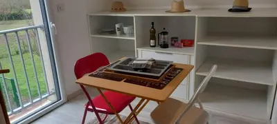 Cuisine ou kitchenette dans l'établissement Chez Elisa