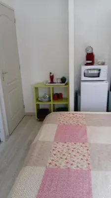 Cuisine ou kitchenette dans l'établissement Chez Elisa