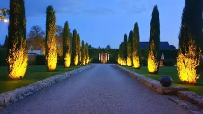 Jardin de l'établissement Les Loges de Saint Eloi