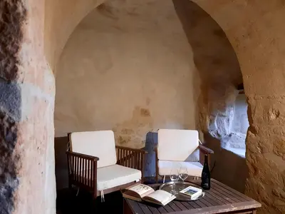 Coin salon dans l'établissement Gite 4* L'Orée des Fleurs