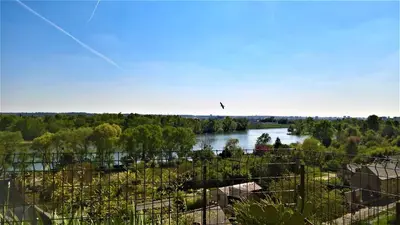 Paysage naturel près de la maison de vacances