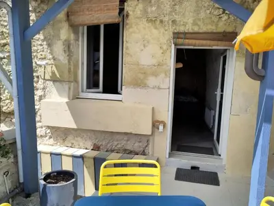 Balcon ou terrasse dans l'établissement Le Gite de la Loire