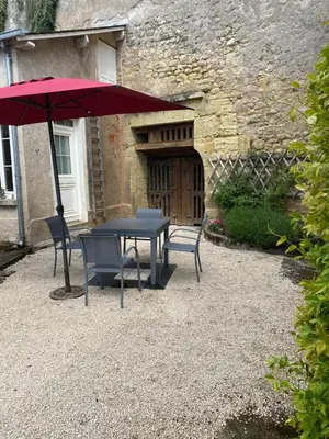 Terrasse ou espace extérieur de l'établissement Maîson Vigneronne