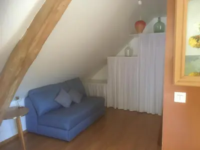 Coin salon dans l'établissement Le gite d'Or