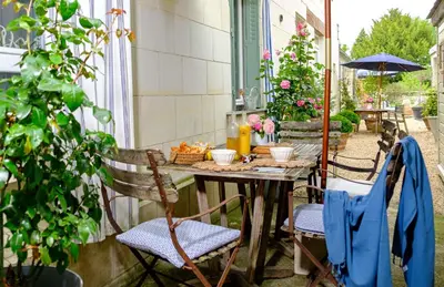 Terrasse ou espace extérieur de l'établissement Appartements & Spa de la Marine Loire