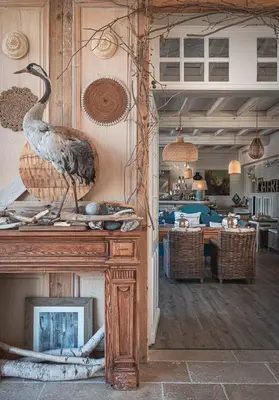 Cuisine ou kitchenette dans l'établissement Appartements & Spa de la Marine Loire