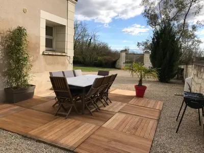 Jardin de l'établissement Domaine des Aubuis