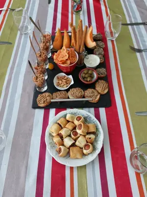 Nourriture dans le B&B/chambre d'hôtes ou à proximité