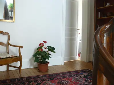Coin salon dans l'établissement La Maison de Saumur