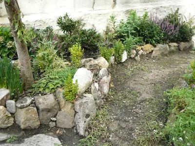 Jardin de l'établissement La Maison de Saumur