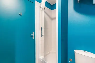 Salle de bains dans l'établissement Appart'City Classic Blois